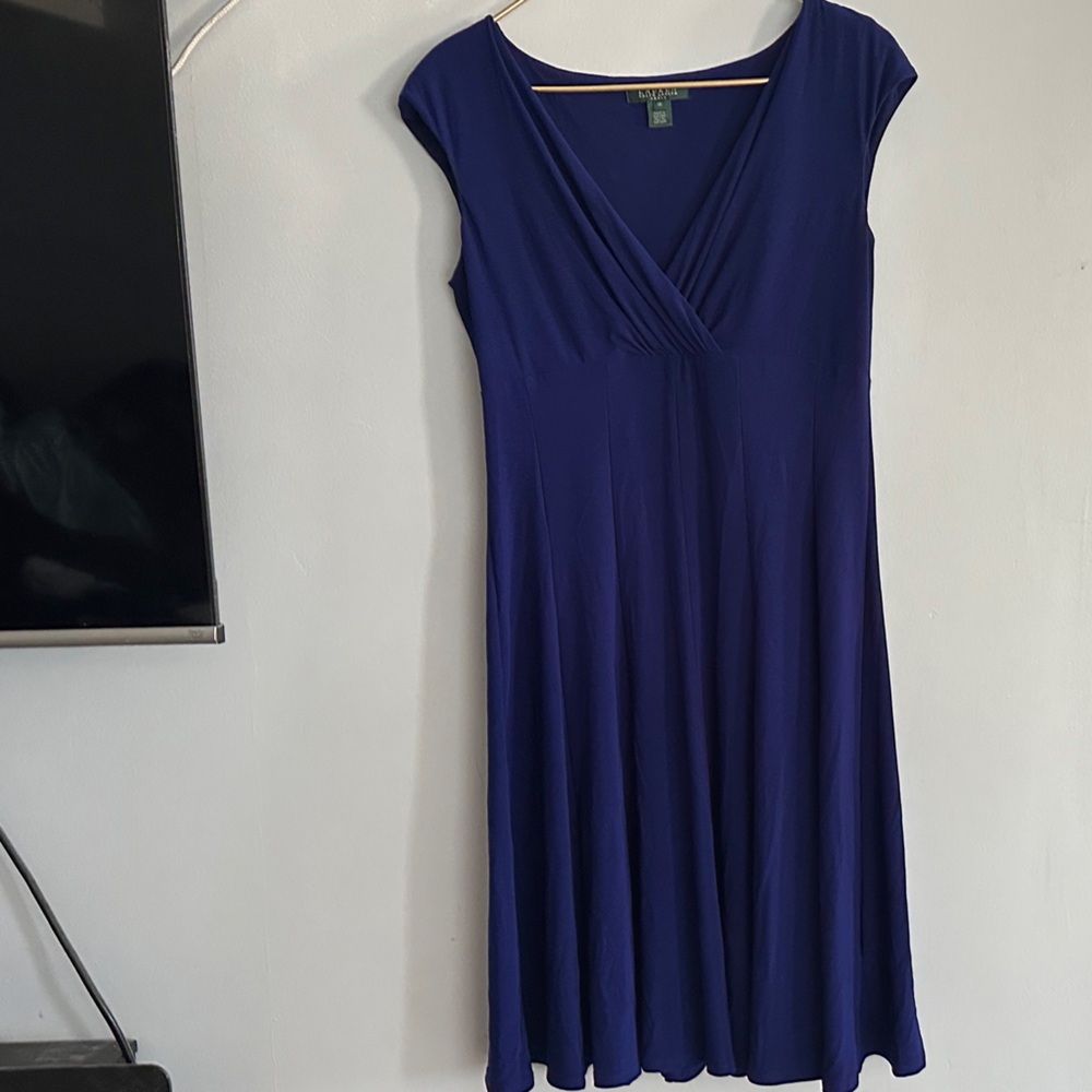 Ralph Lauren Deep Blue Dress size 10